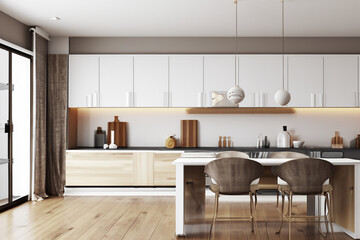 Fototapeta premium Contemporary Diningroom Interior