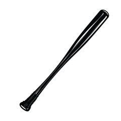 Baseball Bat silhouette vector