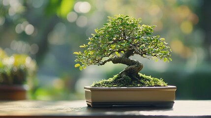 Bonsai trees embody patience and precision in the art of miniature cultivation.