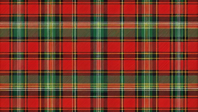 Seamless Scott Tartan plaid pattern perfect for Scottish-inspired designs, Tartan, plaid, seamless, Scottish, traditional, red