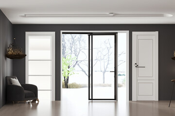 Obraz premium Contemporary Entryway Interior