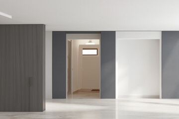 Contemporary Entryway Interior