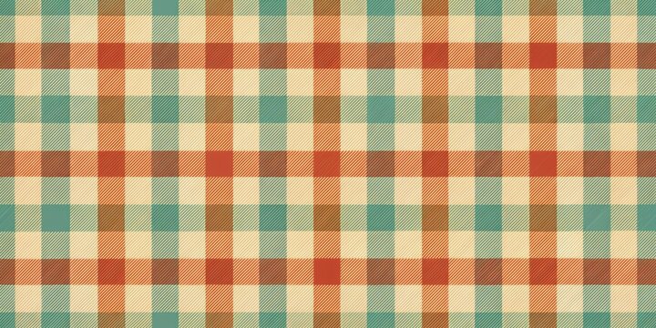 Retro inspired check pattern in vintage colors, vintage, check, pattern, retro, classic, plaid, nostalgic, fabric