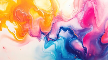 Fototapeta premium abstract background with a colorful liquid waving beautiful background for wallpaper design