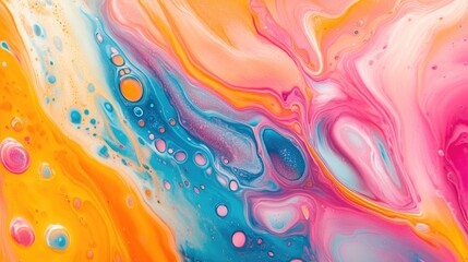 Fototapeta premium abstract background with a colorful liquid waving beautiful background for wallpaper design