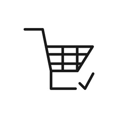 Shopping cart icon