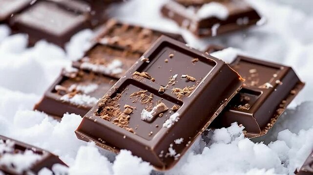 chocolate  and  snow