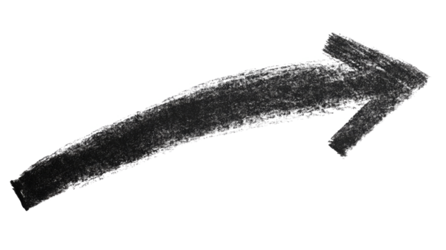 Scribble line png sticker, transparent background