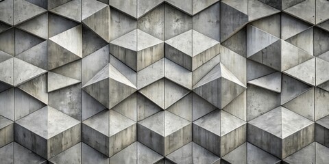 Obraz premium Abstract concrete texture with a modern geometric pattern , background, design, backdrop, texture, surface, abstract