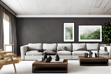 contemporary Livingroom interior