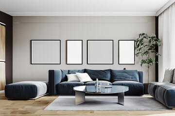 contemporary Livingroom interior