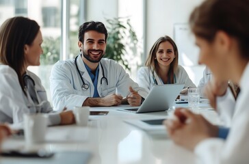 Obraz premium Sharing medical expertise for the best possible outcome