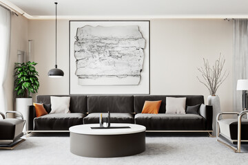 contemporary Livingroom interior