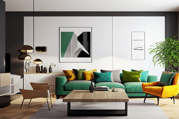 contemporary Livingroom interior