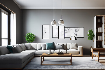 contemporary Livingroom interior