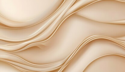 Obraz premium Waves of boiled milk, milk with cocoa or coffee