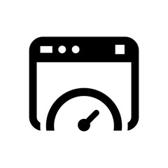 Web speed test icon
