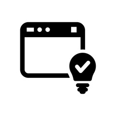 Smart web solution icon