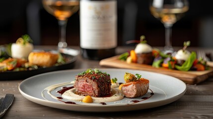 Cranberry Orange Venison - Venison with a tangy cranberry and orange sauce.