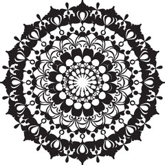 Diwali Silhouette Vector mandala Art & Illustration