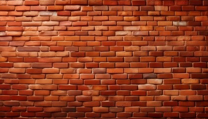 Fototapeta premium レンガ 壁 建設 テクスチャー パターン 赤 茶色 オフセット 配置 石工 建築 構造 表面 材料 頑丈 耐久性 影 アンビエントライト 均一 都市