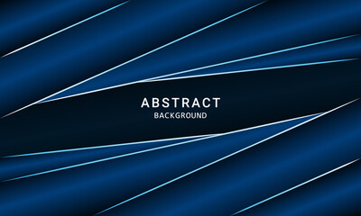 Blue abstract background for social media design vector