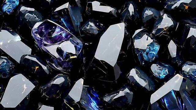 a pile of sapphires