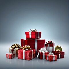 Obraz premium variety of different Christmas gifts