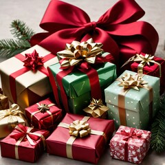 variety of different Christmas gifts