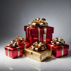 Obraz premium variety of different Christmas gifts