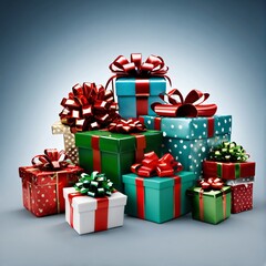 variety of different Christmas gifts