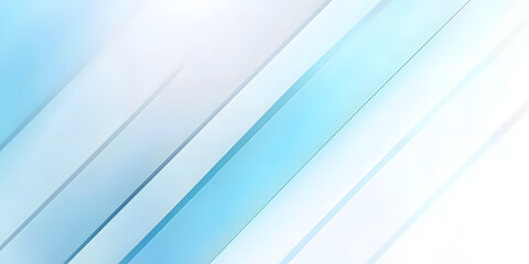 Obraz premium geometric white and blue modern abstract background. linear simple and light illustration