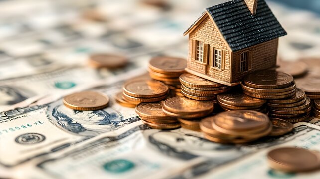 Analyze how home loann refinancing can be tailored to specific needs through special programs like FHA or VA loan, focus on, mortgage documents, realistic, Blend mode, a home office