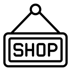 Store sign representing Black Friday sale.