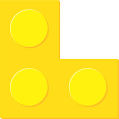 Colorful Brick Stackable Building Blocks SVG