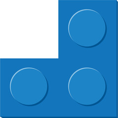 Colorful Brick Stackable Building Blocks SVG