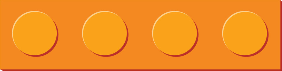 Colorful Brick Stackable Building Blocks SVG