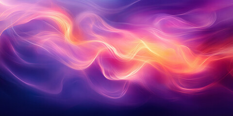 Obraz premium Abstract Dances of Light and Sound with Pastel Shades