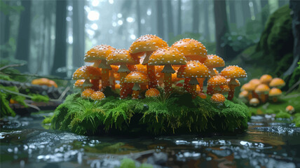 Fantastical Mushroom Island