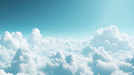 Blue sky background with clouds