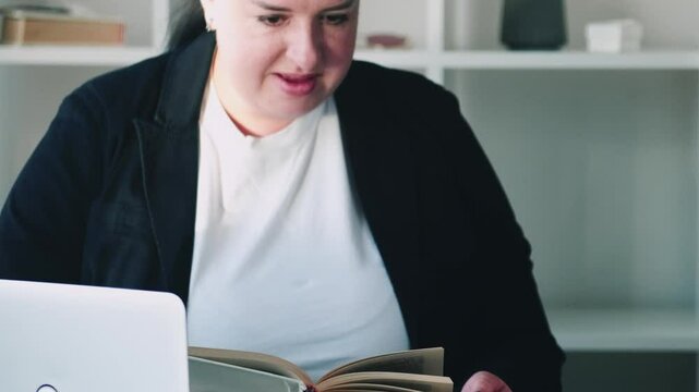 Tired employee. Worker management. Friendly excited business woman explaining things to falling asleep exhausted colleague on office meeting.