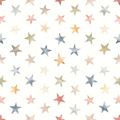 Obraz premium seamless star pattern