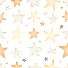 Obraz premium seamless star pattern