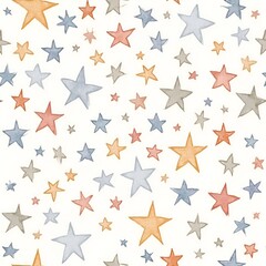Obraz premium seamless star pattern