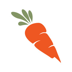 Carrot icon logo design