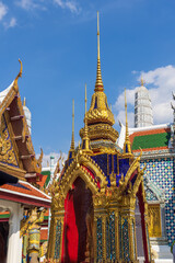 Wat Phra Kaew, Temple in the historic Grand Palace Bangkok, Thailand.