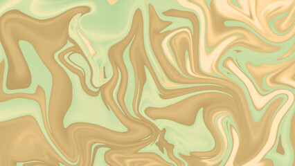 Brown Liquid Abstract Blurred gradient background with hologram effect and magic lights. Abstract fantasy backdrop with fairy sparkles.