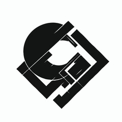 
Crown royal flat vector logo stylize white background