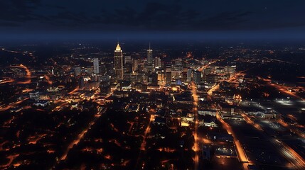 Aerial photos of major cities in the United States, high-angle city architecture photos