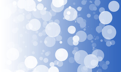 Gradient background, blue, white, with white circle patterns, different sizes and sharpness, spread across the background.